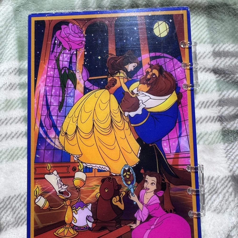 Disney Beauty and the Beast Shaker Notebook - Multicolor - Picture 2 of 3